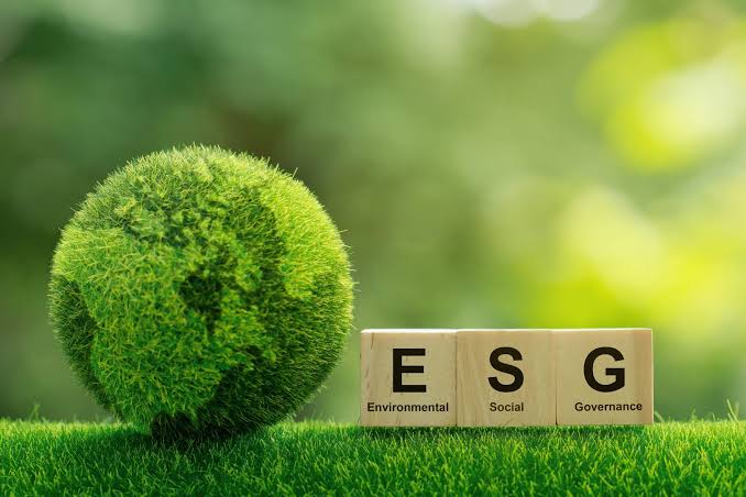 Globo terrestre em grama simbolizando a sustentabilidade do investimento esg