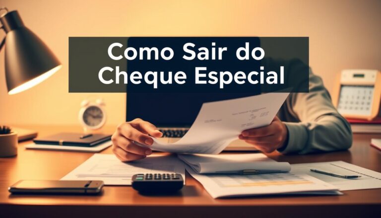 Como sair do cheque especial