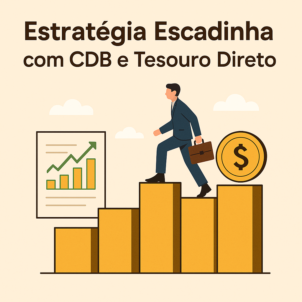 Homem andando em gráficos subindo a escada do lucros