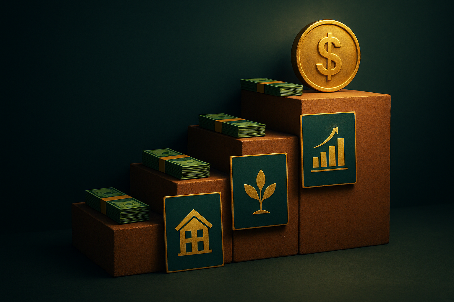 Escadinha de investimento cri cra debêntures