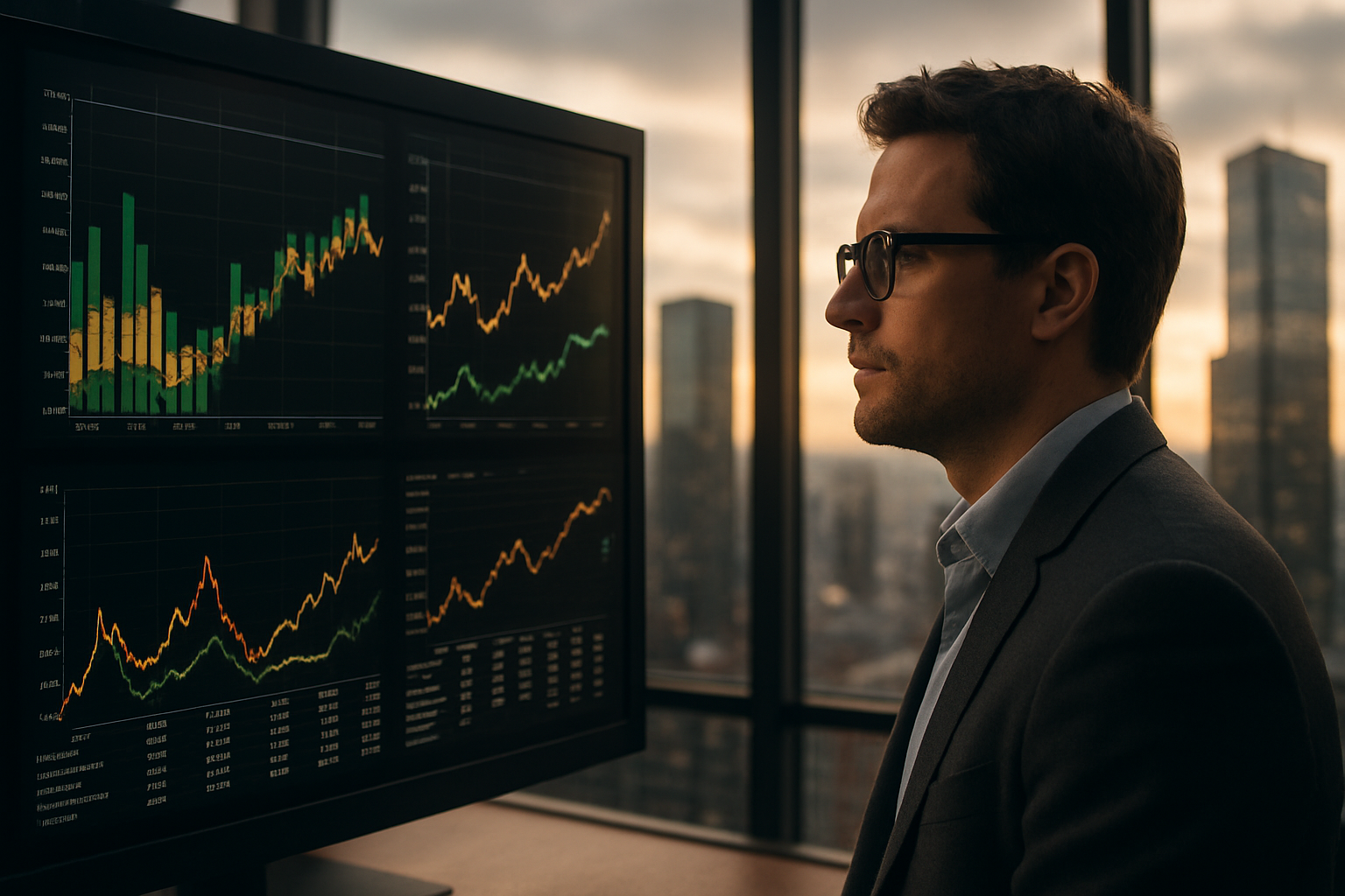 Análise de gráficos de hybrid reits