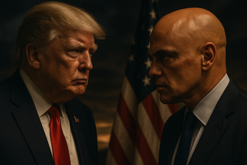 Donald Trump estudas novas medidas após Alexandre Moraes aprovar iof