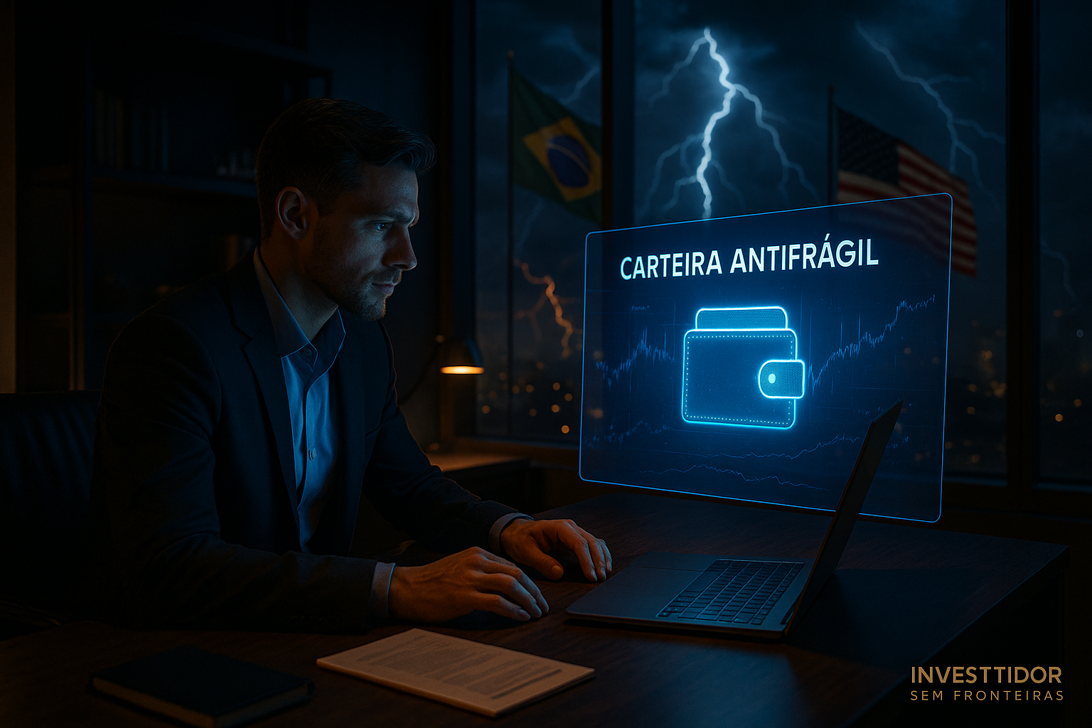 Carteira antifrágil, Alexandre moraes, crise política