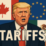 Trump anuncia tarifas de até 35% para México Canadá e União Europeia
