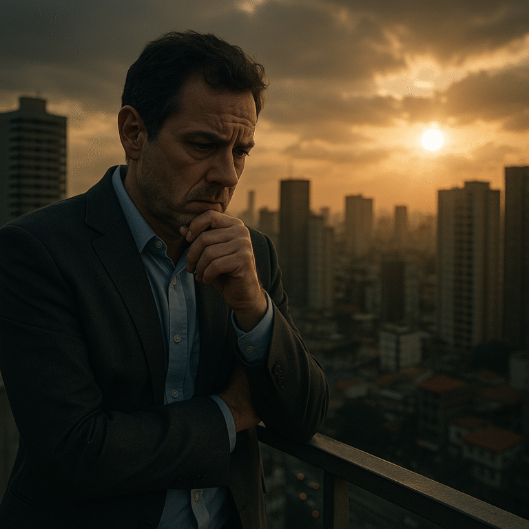 A imagem transmite visualmente o que o texto aborda: um momento em que o cenário político afeta diretamente as decisões de quem investe, trabalha ou simplesmente tenta manter o poder de compra. Tudo sobre a decisão de Moraes